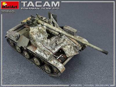 Rumuńskie działo zamobieżne 76-mm Tacam T-60 z wnętrzem - zdjęcie 34