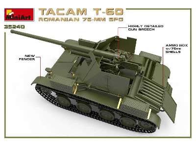 Rumuńskie działo zamobieżne 76-mm Tacam T-60 z wnętrzem - zdjęcie 38