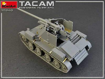 Rumuńskie działo zamobieżne 76-mm Tacam T-60 z wnętrzem - zdjęcie 49