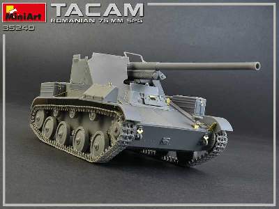 Rumuńskie działo zamobieżne 76-mm Tacam T-60 z wnętrzem - zdjęcie 55