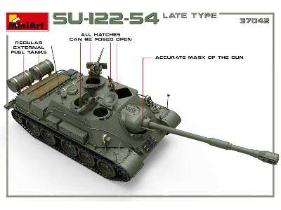 Su-122-54 radzieckie działo samobieżne - późne - zdjęcie 46