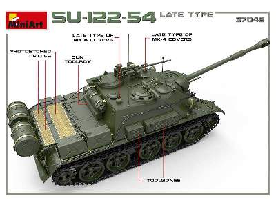 Su-122-54 radzieckie działo samobieżne - późne - zdjęcie 47