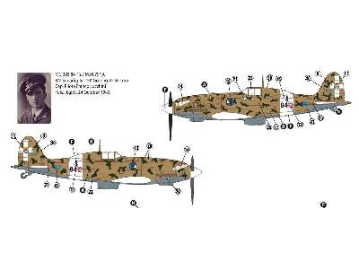 Beaufighter Mk. IC & Macchi MC.202 Folgore, North Africa 1942 - zdjęcie 5