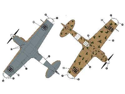 Beaufighter Mk. IC & Macchi MC.202 Folgore, North Africa 1942 - zdjęcie 6