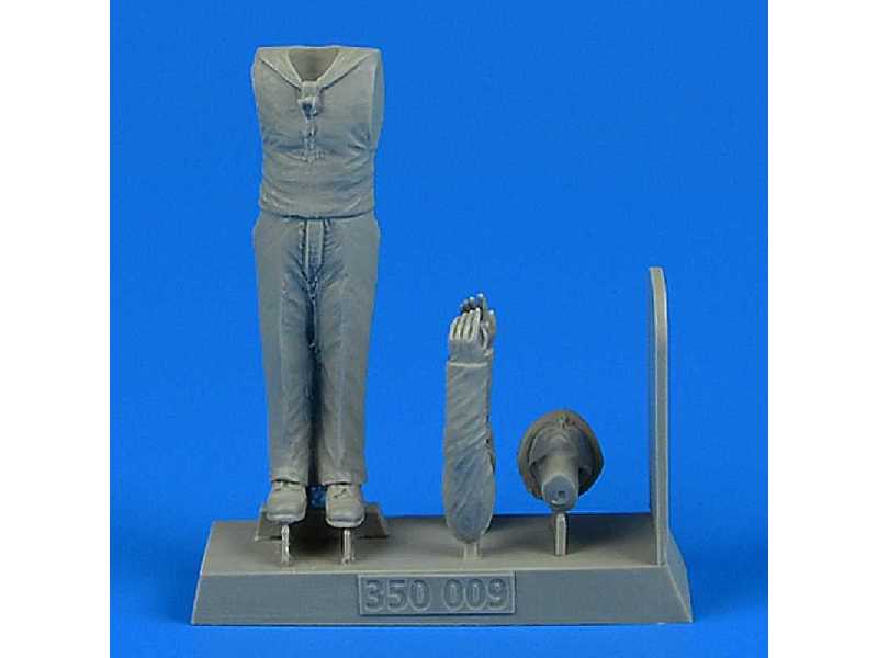 Kriegsmarine WWII sailor for German schnellboats, German Human T - zdjęcie 1 Kriegsmarine WWII sailor for German schnellboats, German Human T - zdjęcie 1