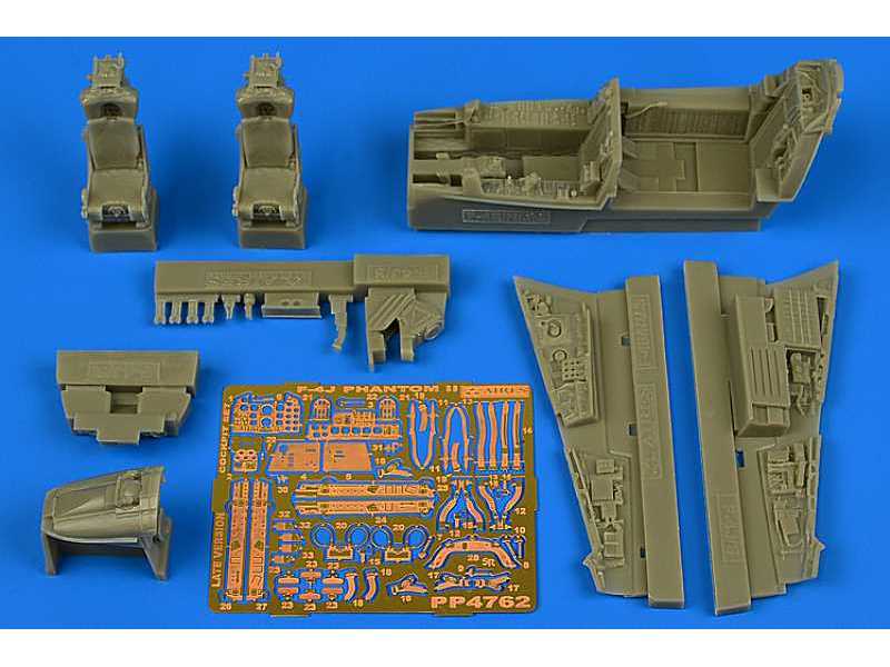 F-4J Phantom II (late v.) cockpit set - Zoukei Mura - zdjęcie 1