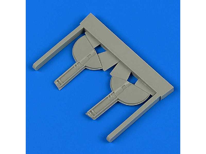 Spitfire Mk.I undercarriage covers - Tamiya - zdjęcie 1