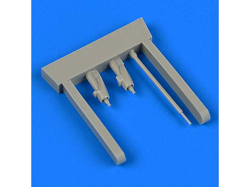Ju 87B Stuka pitot tube and gun barrels - Airfix - zdjęcie 1 Ju 87B Stuka pitot tube and gun barrels - Airfix - zdjęcie 1