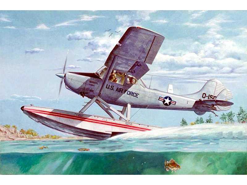 Wodnosamolot Cessna L-19/O-1 Bird Dog - zdjęcie 1 Wodnosamolot Cessna L-19/O-1 Bird Dog - zdjęcie 1