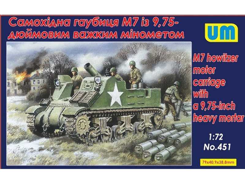 M7 Priest z moździerzem 9,75mm - zdjęcie 1 M7 Priest z moździerzem 9,75mm - zdjęcie 1