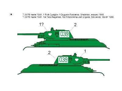 Czołgi T-34 w Wojsku Polskim 1943 - 1945 - zdjęcie 3