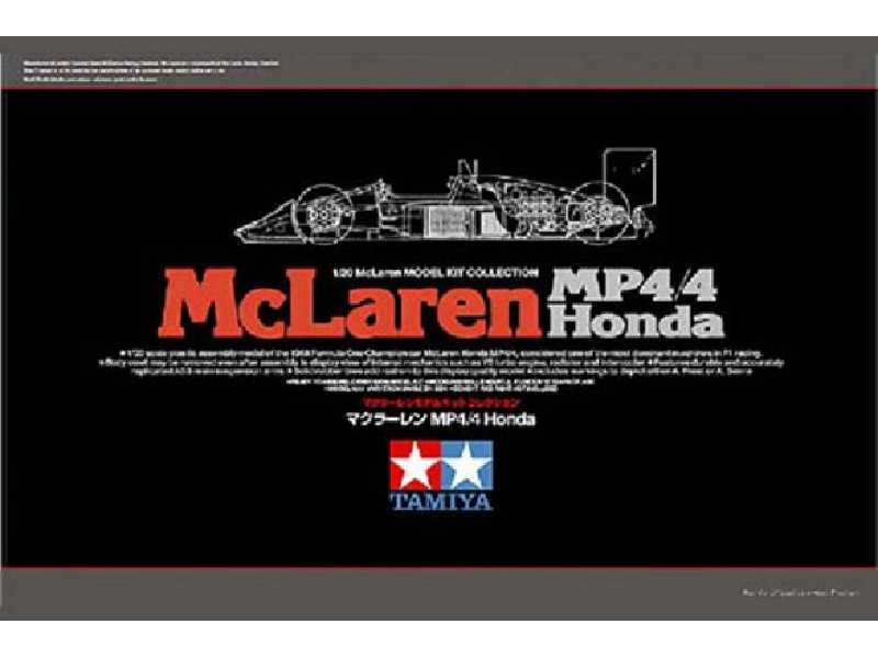 McLaren Honda MP4/4 - zdjęcie 1 McLaren Honda MP4/4 - zdjęcie 1