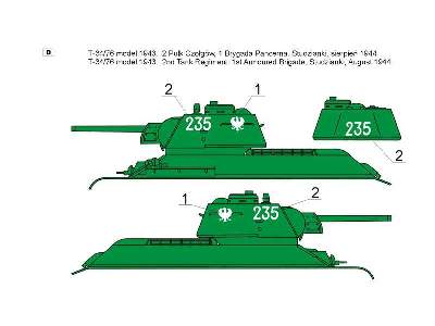 Czołgi T-34 w Wojsku Polskim 1943 - 1945 - zdjęcie 5