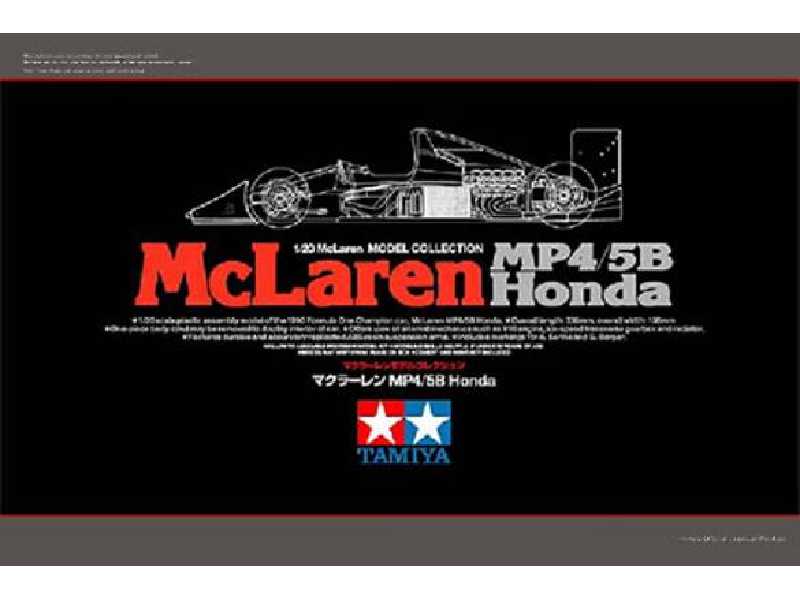 McLaren Honda MP4/5B - zdjęcie 1 McLaren Honda MP4/5B - zdjęcie 1