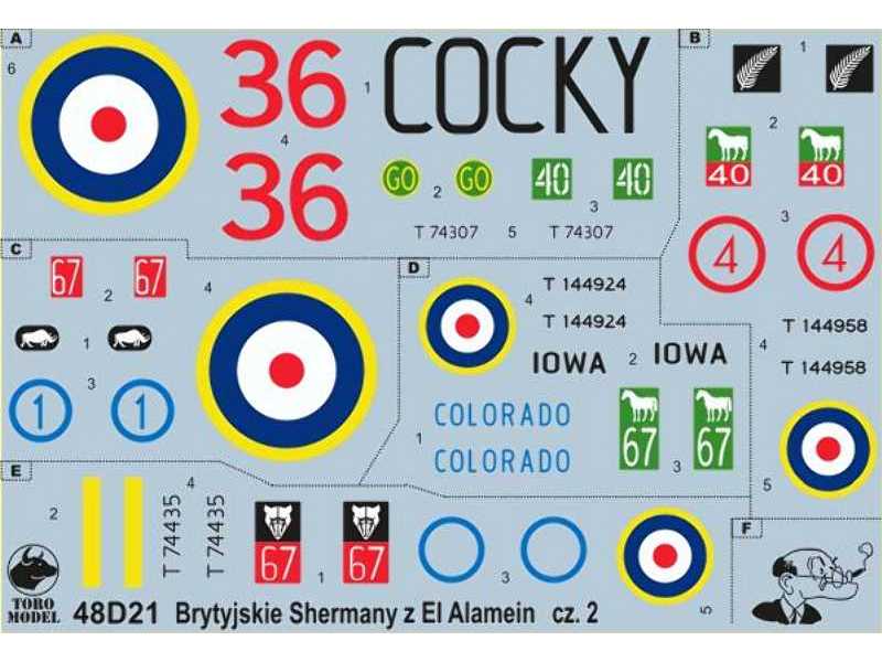 Brytyjskie Shermany z El-Alamein cz.2 - zdjęcie 1 Brytyjskie Shermany z El-Alamein cz.2 - zdjęcie 1