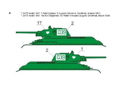 Czołgi T-34 w Wojsku Polskim 1943 - 1945 - zdjęcie 3