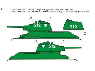 Czołgi T-34 w Wojsku Polskim 1943 - 1945 - zdjęcie 4