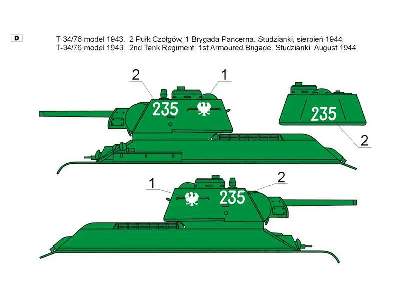 Czołgi T-34 w Wojsku Polskim 1943 - 1945 - zdjęcie 5