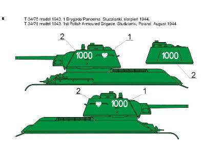Czołgi T-34 w Wojsku Polskim 1943 - 1945 - zdjęcie 6