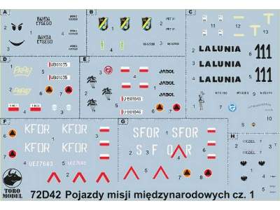 Pojazdy Wojska Polskiego na misjach zagranicznych cz.1 - zdjęcie 1