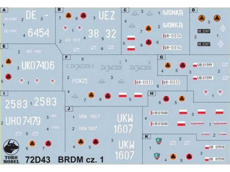 BRDM w Wojsku Polskim cz.1 - zdjęcie 1 BRDM w Wojsku Polskim cz.1 - zdjęcie 1