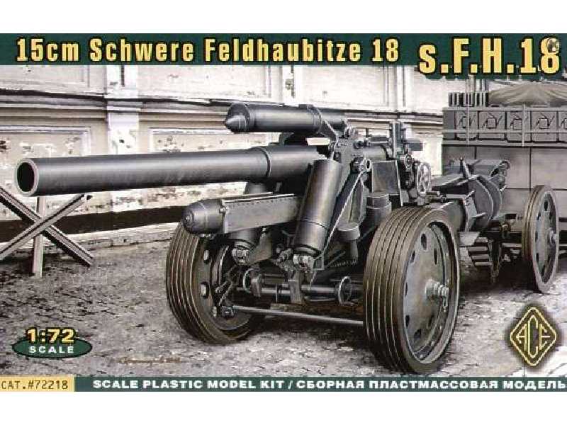 Haubica s.F.H.18 15cm Schwere Feldhaubitze - zdjęcie 1 Haubica s.F.H.18 15cm Schwere Feldhaubitze - zdjęcie 1