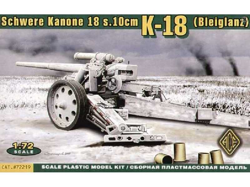 Działo Schwere 10cm kanone 18 s 10cm K18 (Bleiglanz) - zdjęcie 1 Działo Schwere 10cm kanone 18 s 10cm K18 (Bleiglanz) - zdjęcie 1