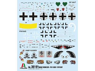 War Thunder - Messerschmitt Bf 109 F-4 i Focke Wulf Fw 190 D-9 - zdjęcie 5