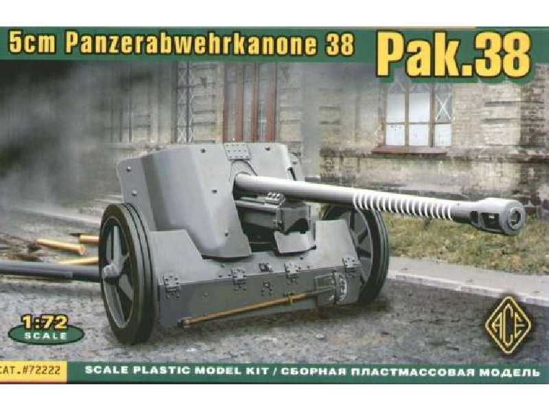 Działo 5cm Panzerabwehrkanone 39 5cm Pak.38 - zdjęcie 1