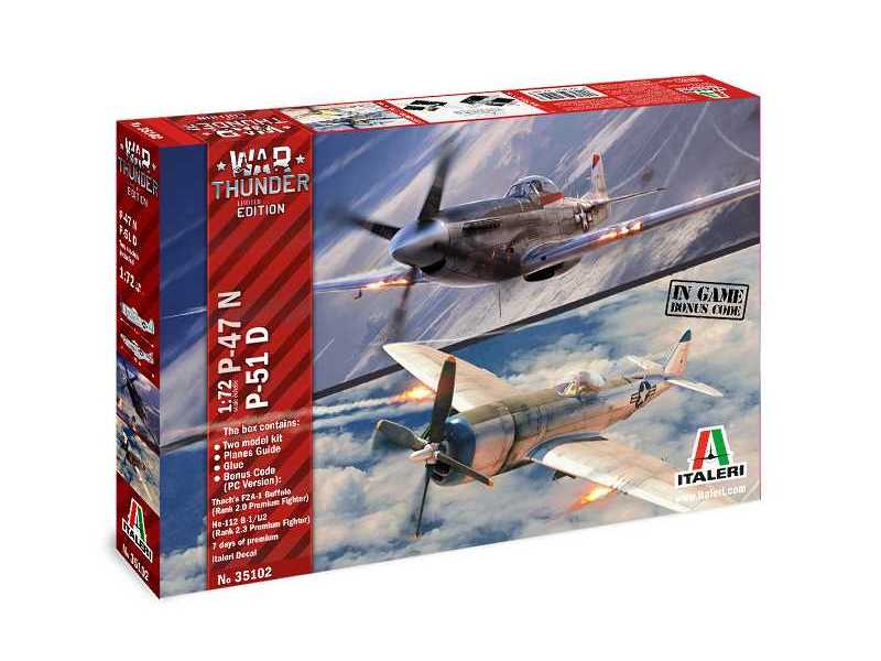 War Thunder - P-47N Thunderbolt & P-51D Mustang - zdjęcie 1 War Thunder - P-47N Thunderbolt & P-51D Mustang - zdjęcie 1