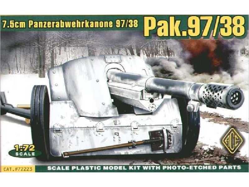 Działo Pak.97/38 7,5 cm Panzerabwehrkanone 97/38 - zdjęcie 1 Działo Pak.97/38 7,5 cm Panzerabwehrkanone 97/38 - zdjęcie 1