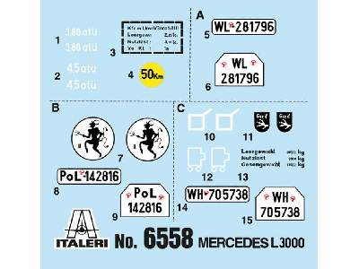 Mercedes Benz L3000 S niemiecka ciężarówka  - zdjęcie 2