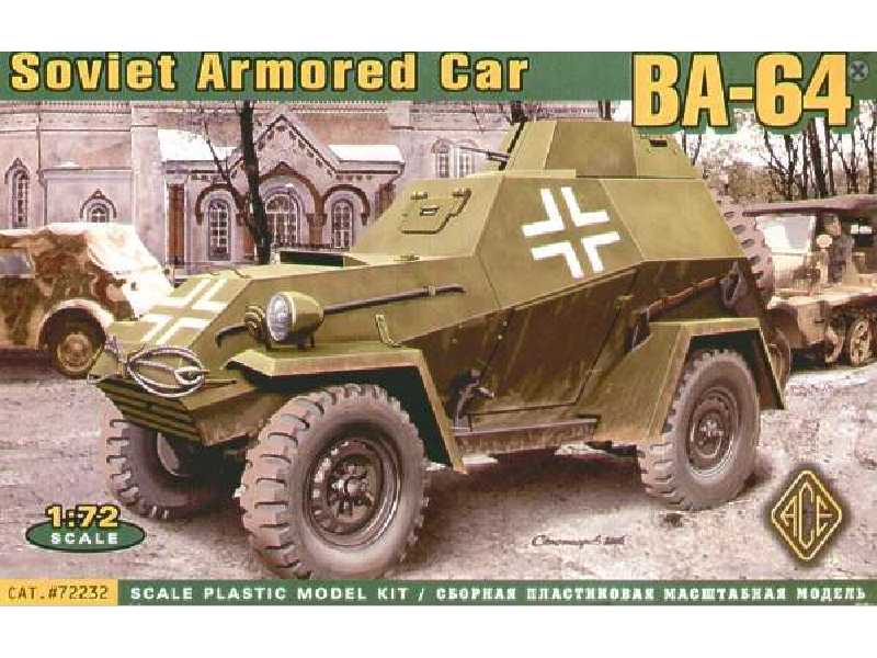 Sowiecki samochód pancerny Ba-64 - zdjęcie 1 Sowiecki samochód pancerny Ba-64 - zdjęcie 1
