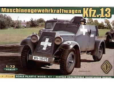 Samochód pancerny Maschinengewehrkraftwagen Kfz.13 - zdjęcie 1