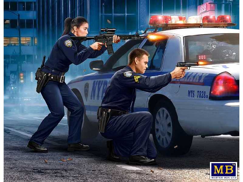 Policjanci - Sgt Jack Melgoza i Patrolman Sally Taylor - zdjęcie 1 Policjanci - Sgt Jack Melgoza i Patrolman Sally Taylor - zdjęcie 1