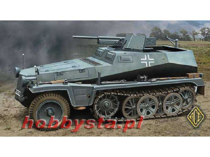 Transporter Sd. Kfz. 250/10 Leichter Schutzenpanzerwagen (3.7cm) - zdjęcie 1 Transporter Sd. Kfz. 250/10 Leichter Schutzenpanzerwagen (3.7cm) - zdjęcie 1