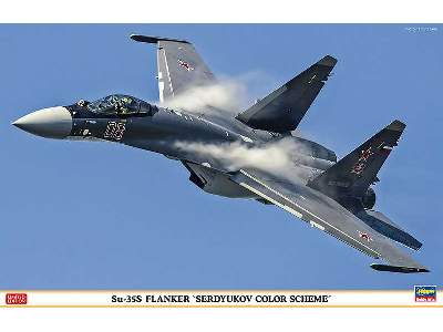 Su-35s Flanker Serdyukov Color Scheme - zdjęcie 1