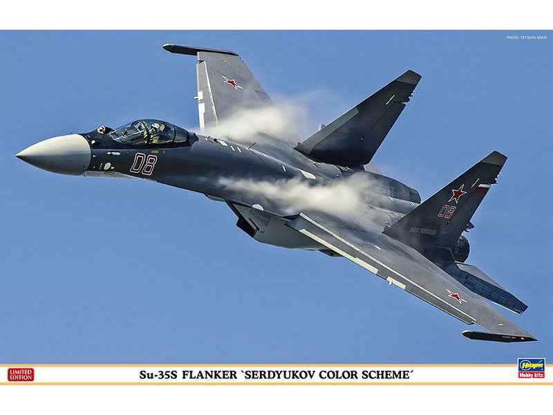 Su-35s Flanker Serdyukov Color Scheme - zdjęcie 1