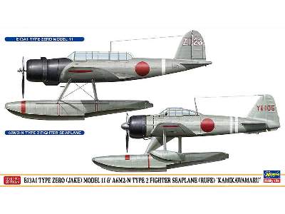 E13A1 Type Zero Jake Model 11 & A6M2-N Type 2 Seaplane Rufe - zdjęcie 1