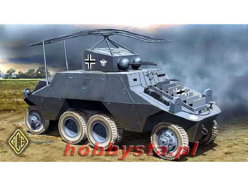 Samochód pancerny ADGZ (Fu) - M 35 Mittleren Panzerwagen - zdjęcie 1 Samochód pancerny ADGZ (Fu) - M 35 Mittleren Panzerwagen - zdjęcie 1