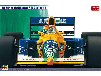 Benetton B190B 1991 Livery - zdjęcie 1