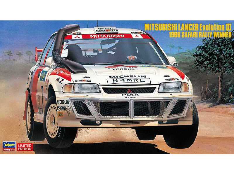 Mitsubishi Lancer Evolution III 1996 Safari Rally Winner - zdjęcie 1 Mitsubishi Lancer Evolution III 1996 Safari Rally Winner - zdjęcie 1