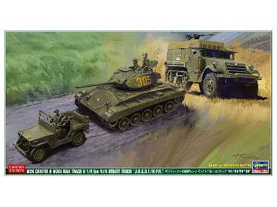 M24 Chaffee & M3A1 Half Track & 1/4-Ton 4x4 Truck - zdjęcie 1