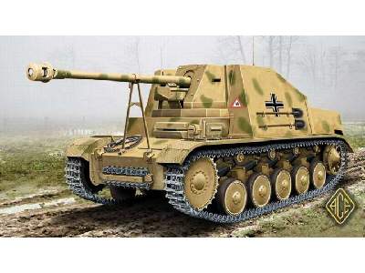 Niszcz. czołgów 7.5cm Pak.40/2 auf Sfl II (Marder II) SdKfz.131 - zdjęcie 1