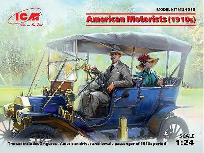 Amerykańscy automobiliści - 1910 - zdjęcie 8