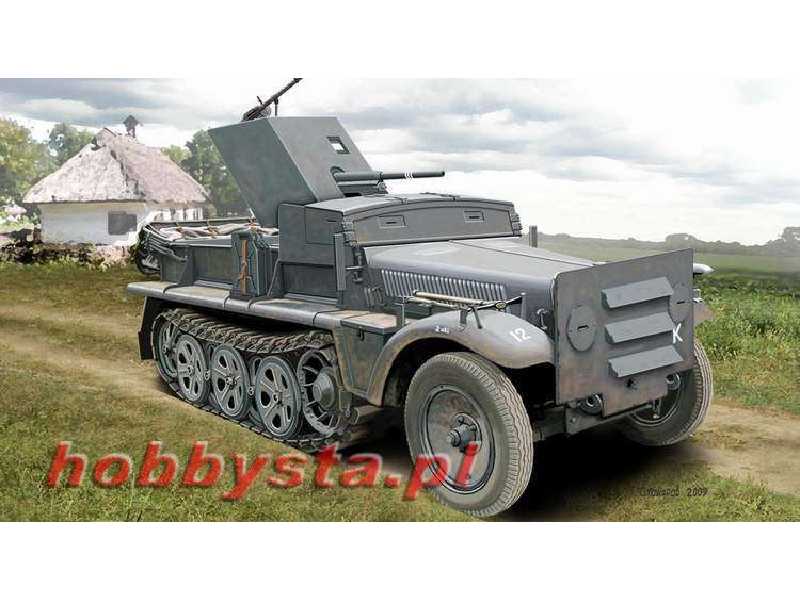 German 37mm PaK 35/36 auf Sd.Kfz 10 - zdjęcie 1 German 37mm PaK 35/36 auf Sd.Kfz 10 - zdjęcie 1