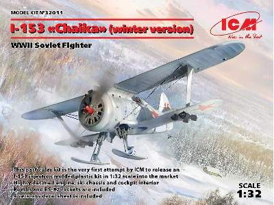 Polikarpow I-153 wersja zimowa - radziecki myśliwiec - II W.Ś. - zdjęcie 10