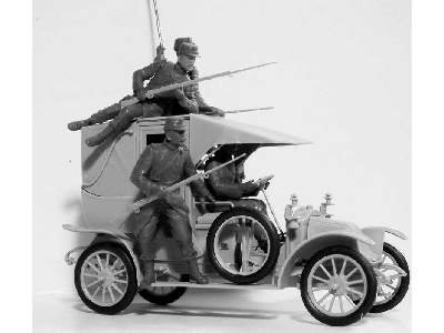 Bitwa nad Marną 1914 - taksówka z francuską piechotą - zdjęcie 2