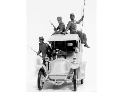 Bitwa nad Marną 1914 - taksówka z francuską piechotą - zdjęcie 8