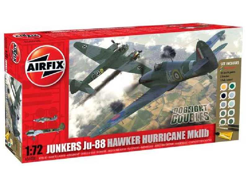 Zestaw Dogfight Double Junkers Ju-88 & Hawker Hurricane MkIIb - zdjęcie 1 Zestaw Dogfight Double Junkers Ju-88 & Hawker Hurricane MkIIb - zdjęcie 1